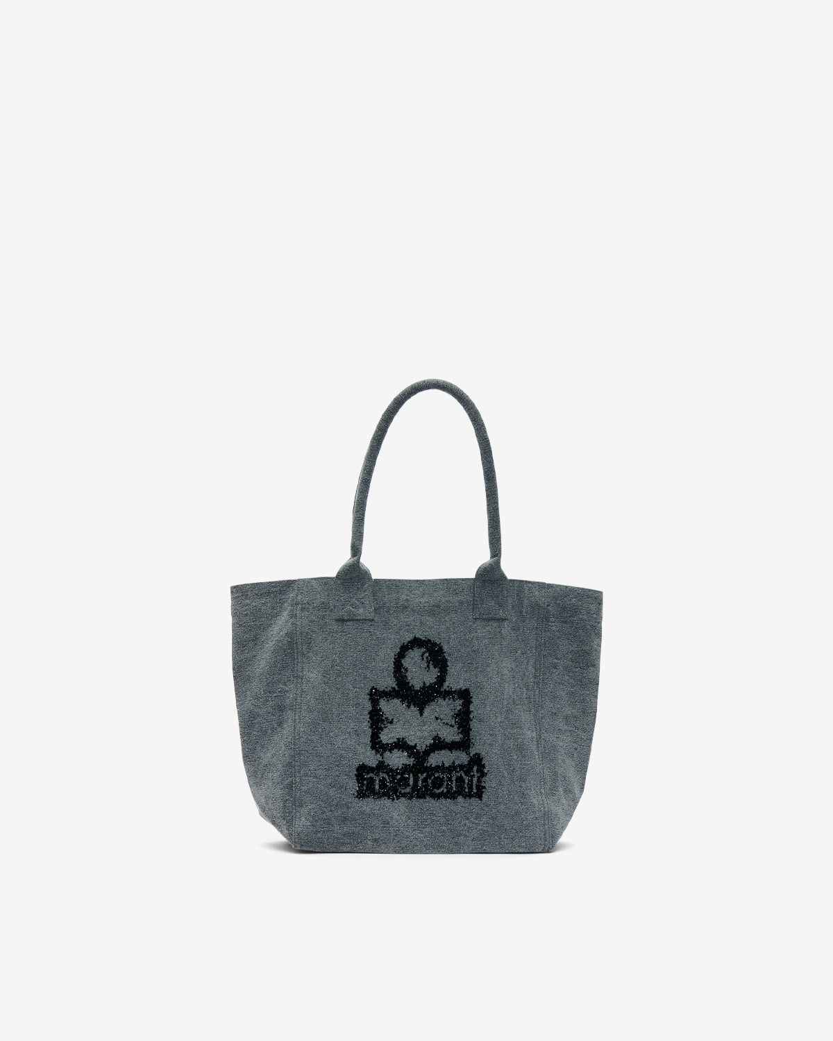 Sac small yenky en coton délavé à logo - Gris - Woman - 1