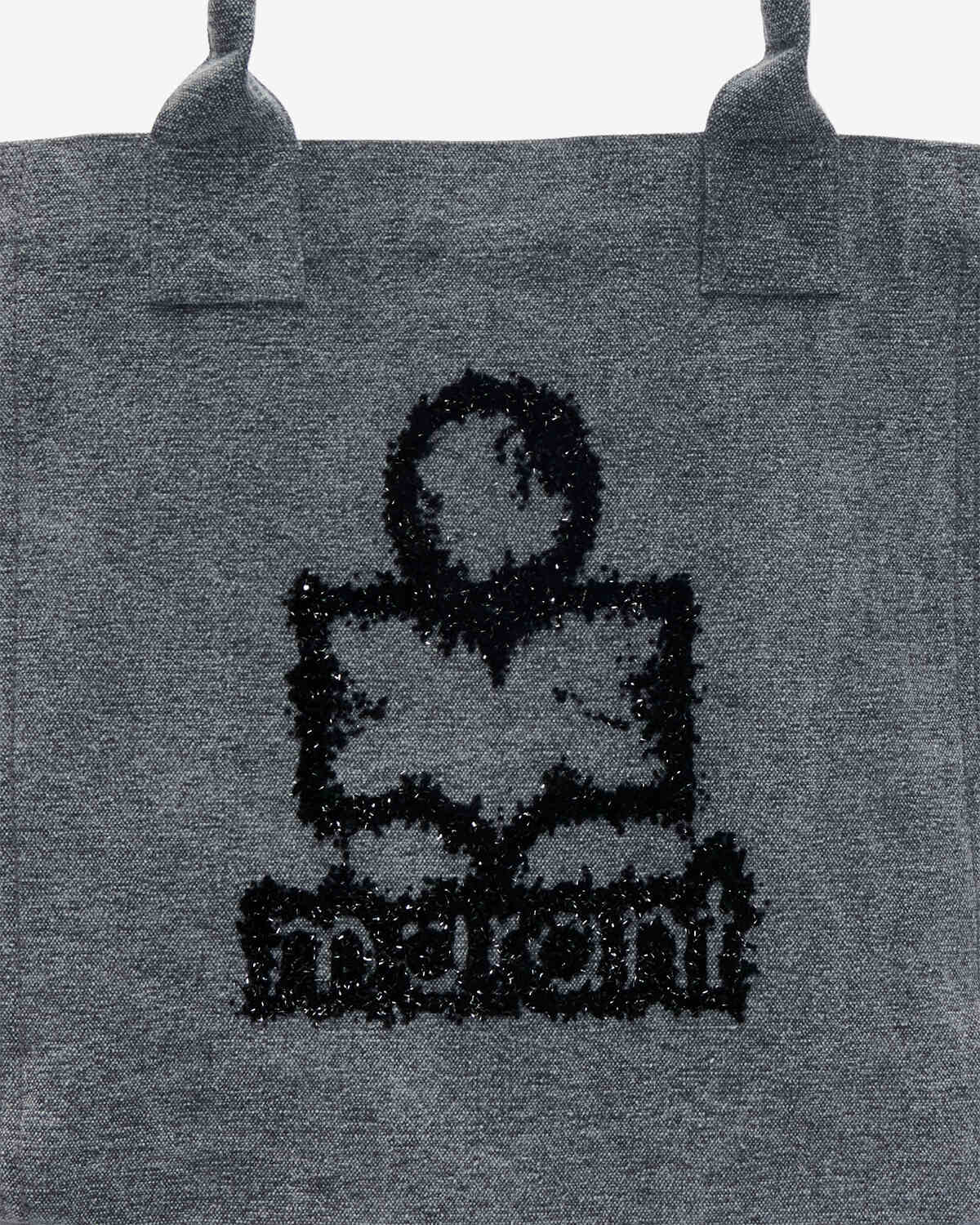 Sac small yenky en coton délavé à logo - Gris - Woman - 5