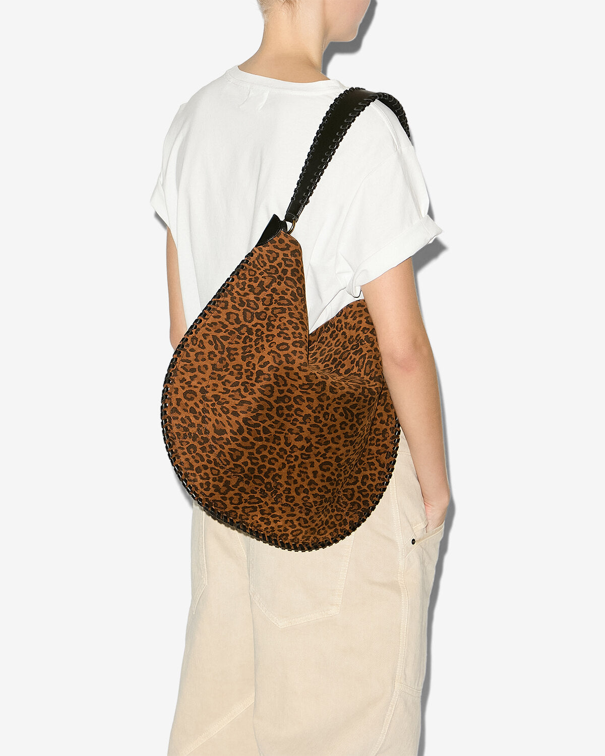 Sac oskan hobo soft Woman Léopard 1