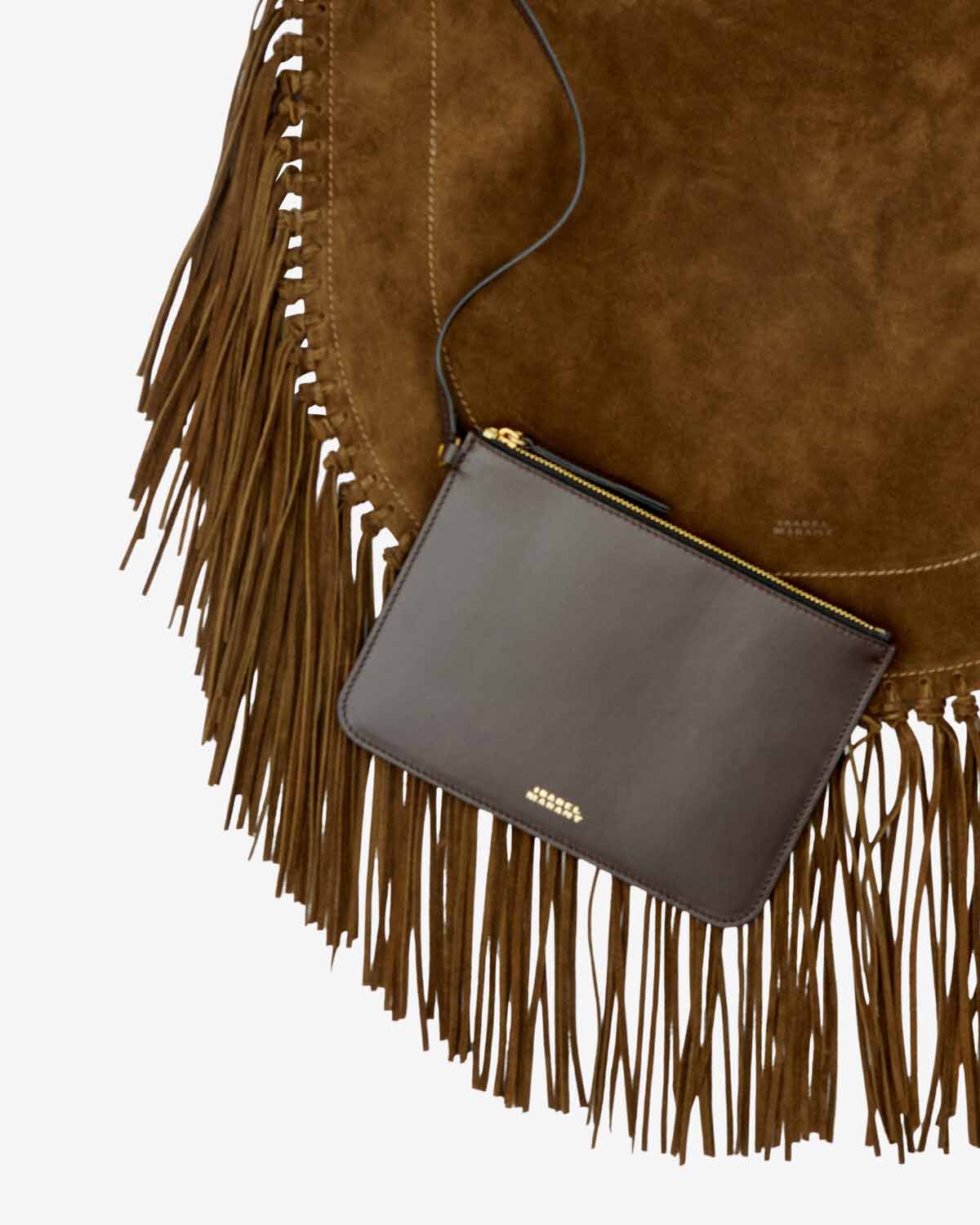 Oskan hobo soft bag Woman Bronze 2