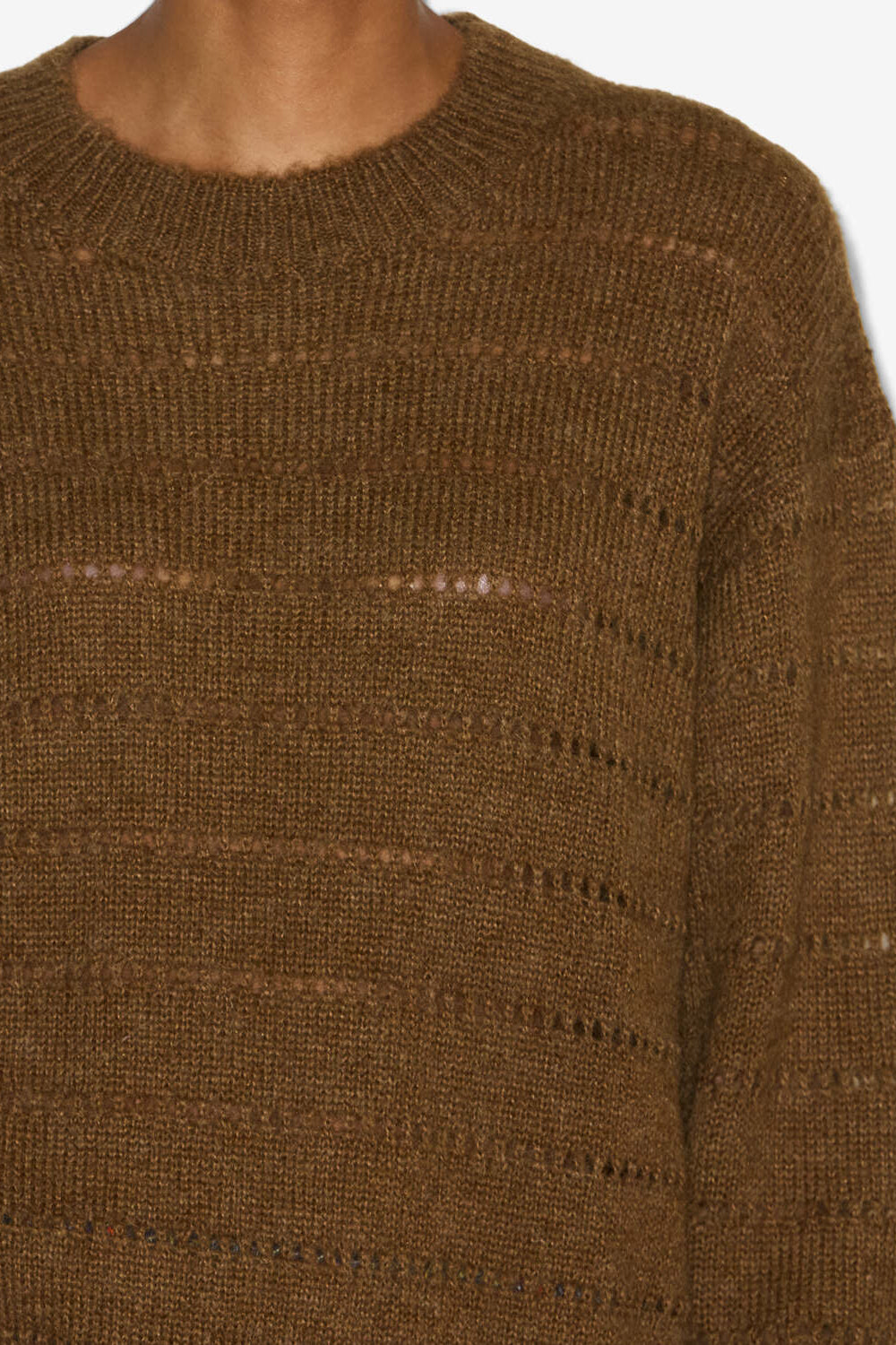 Pull yona en maille ajourée - Bronze - Woman - 3