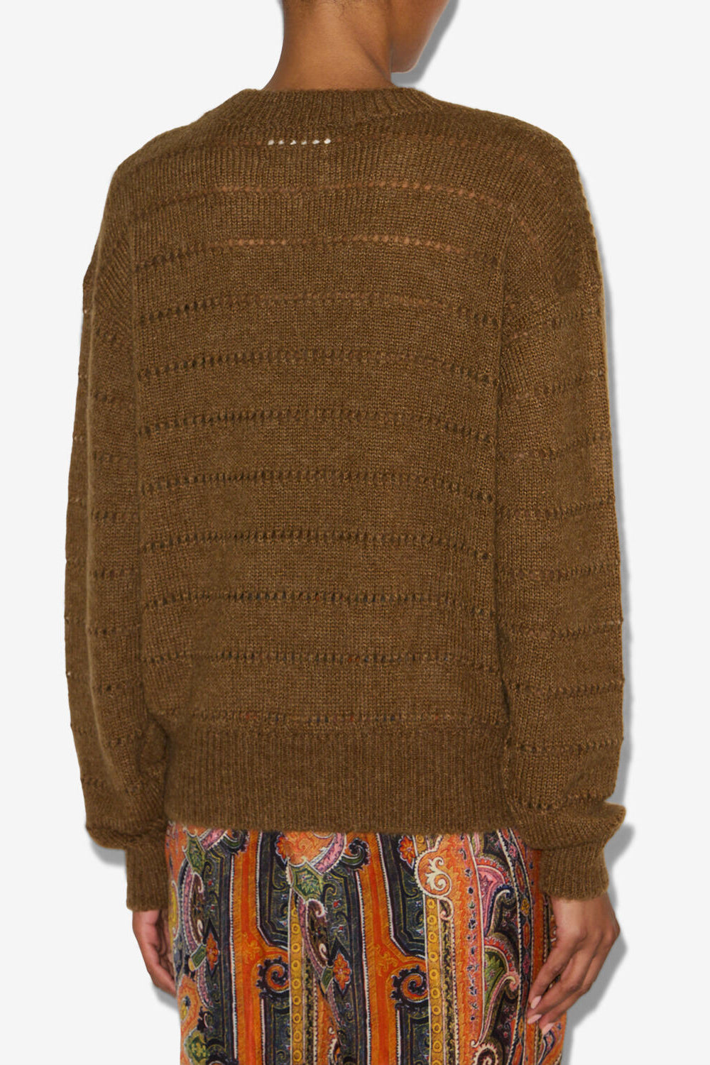 Pull yona en maille ajourée - Bronze - Woman - 5