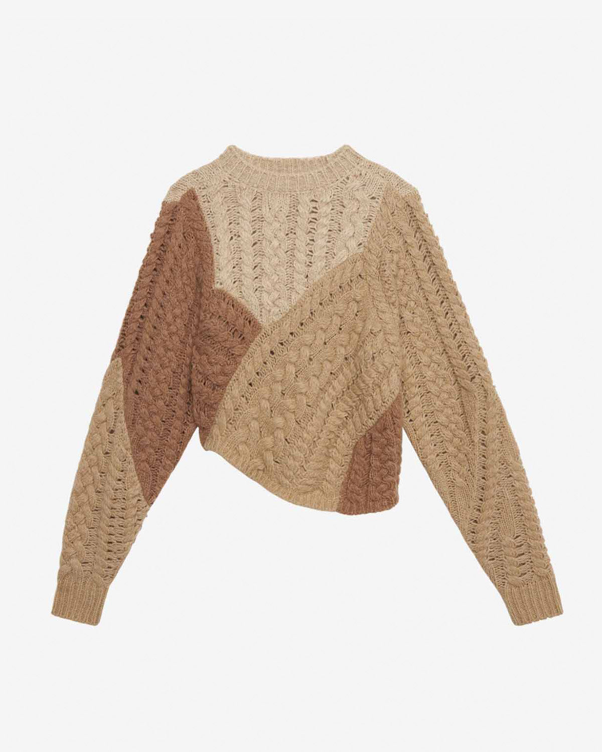 Pull daryl en patchwork  - Beige - Woman - 5