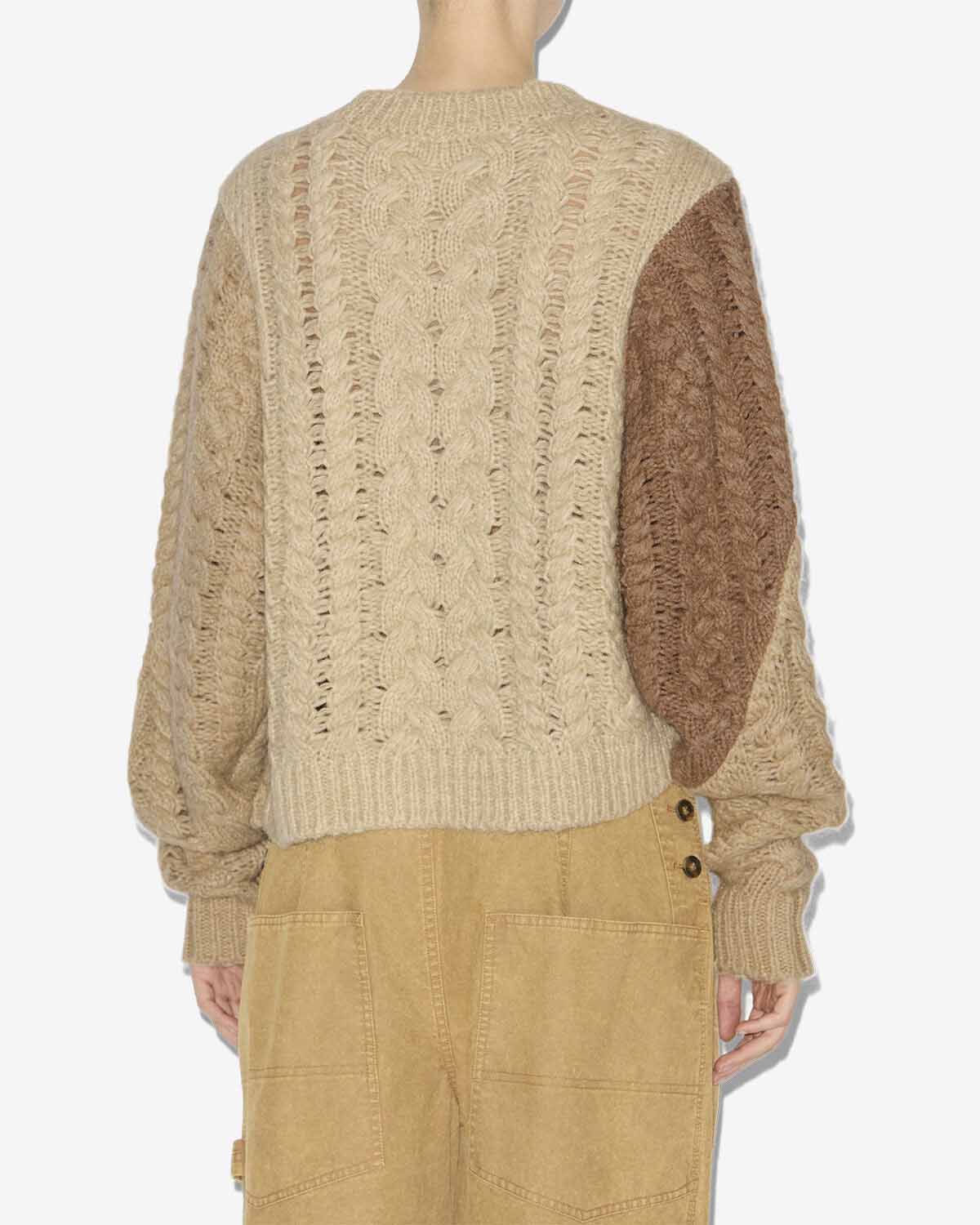 Pull daryl en patchwork  - Beige - Woman - 4