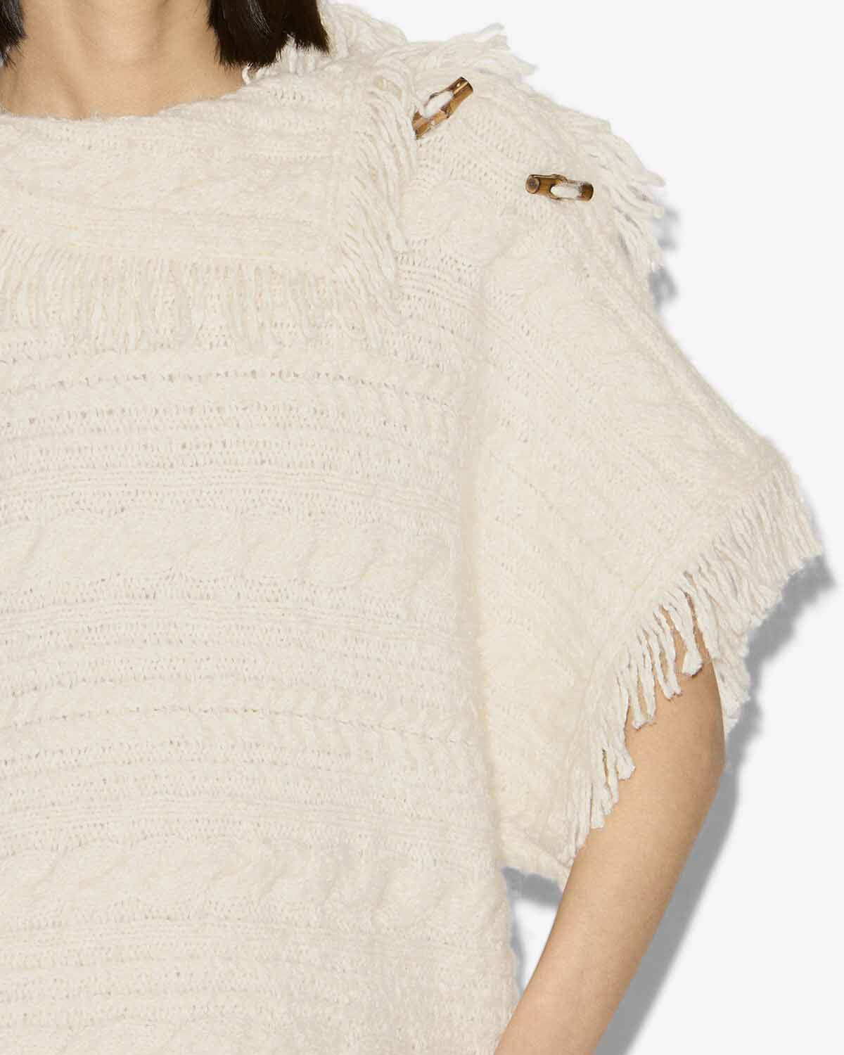 Pull blanche Woman Écru 4
