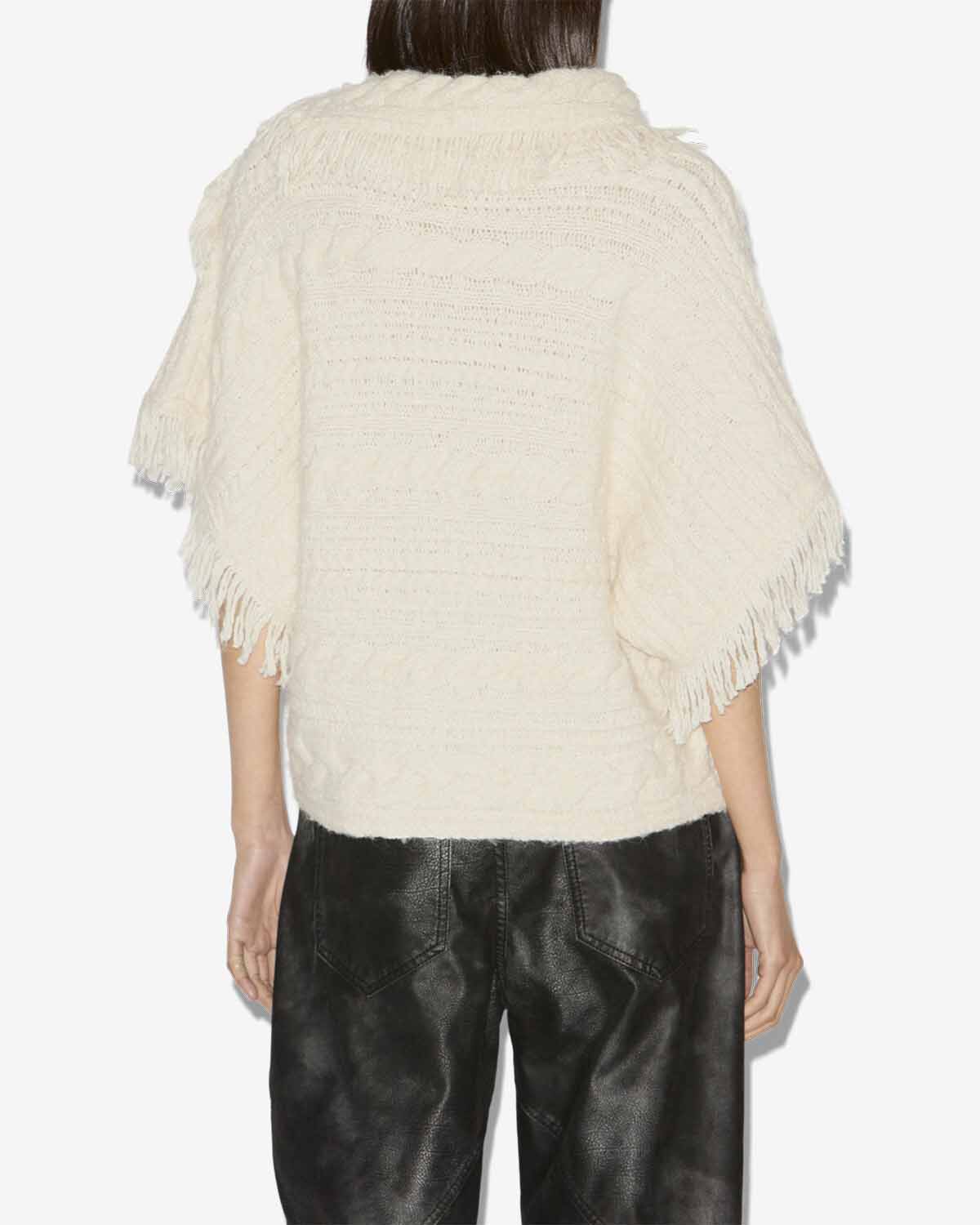 Pull blanche Woman Écru 4