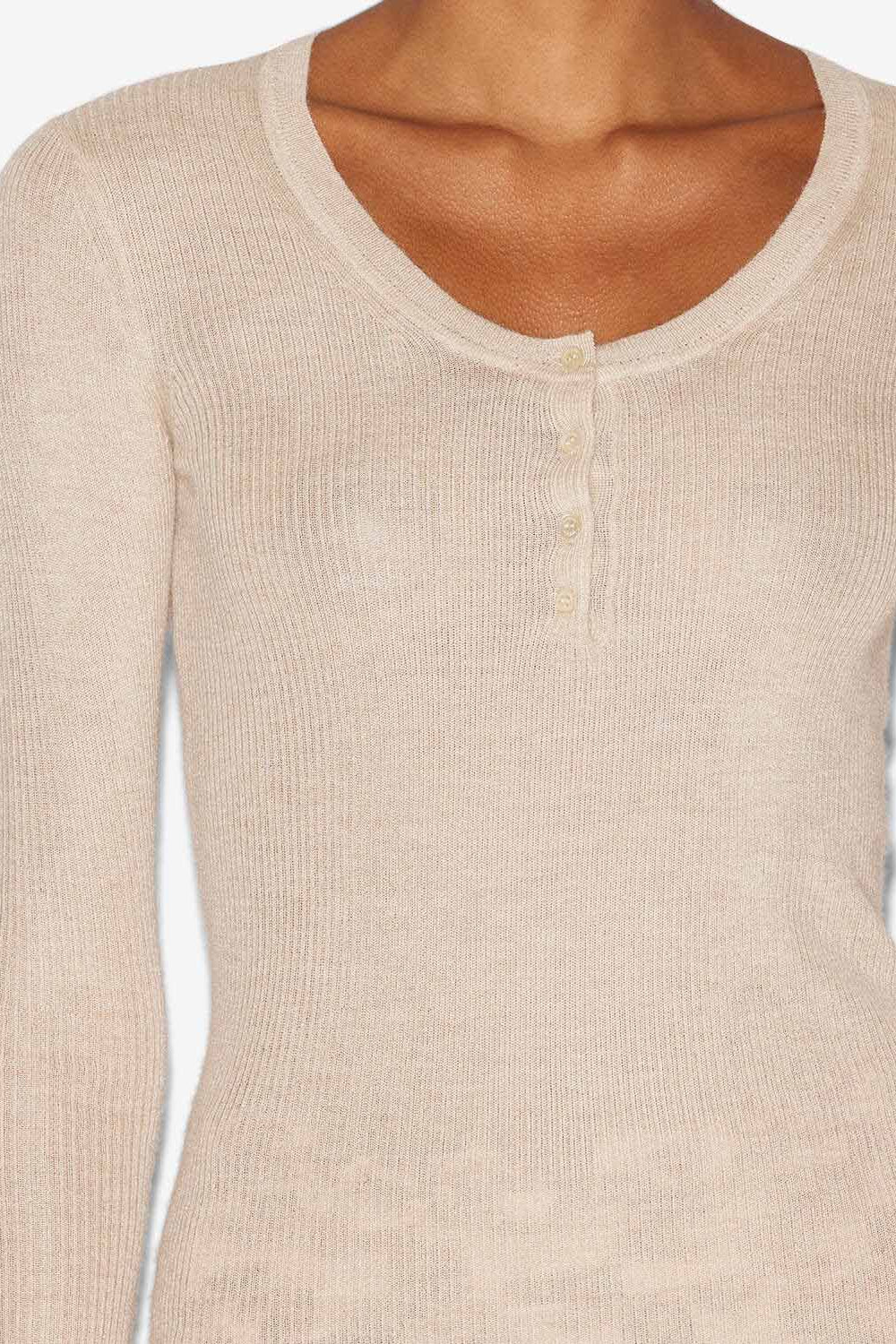 Idite silk and cashmere sweater - Beige - Woman - 3