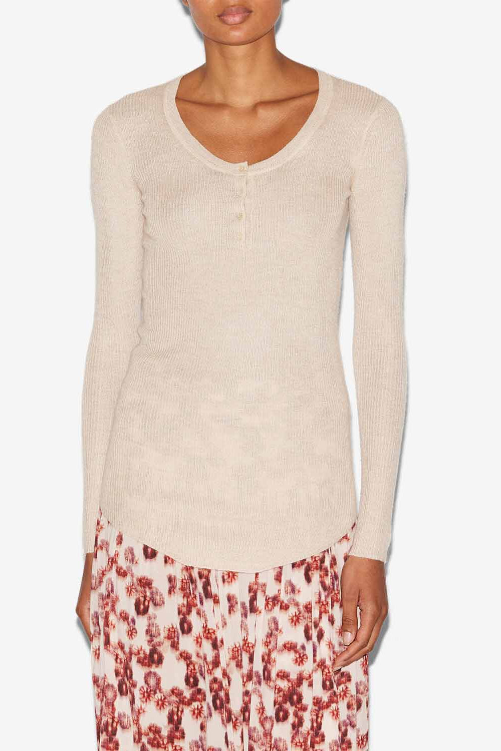 Idite silk and cashmere sweater - Beige - Woman - 4