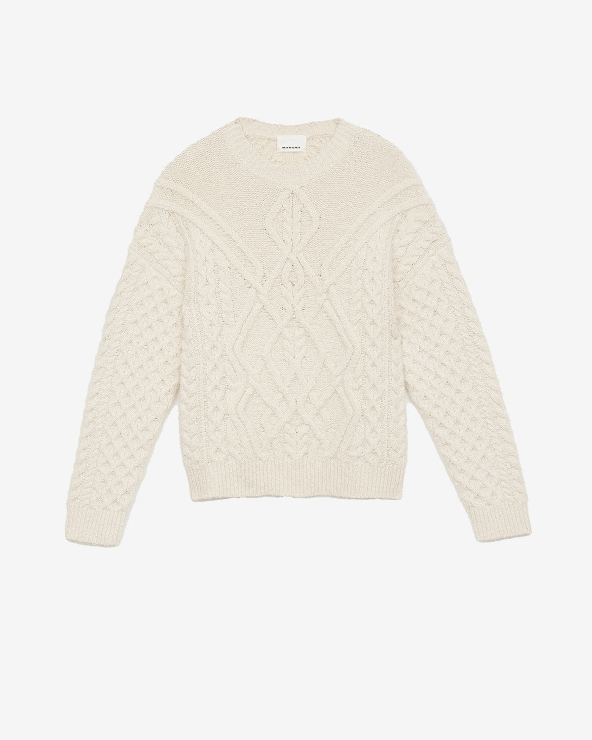 Maglione harold in maglia ritorta  - Ecru - Man - 5