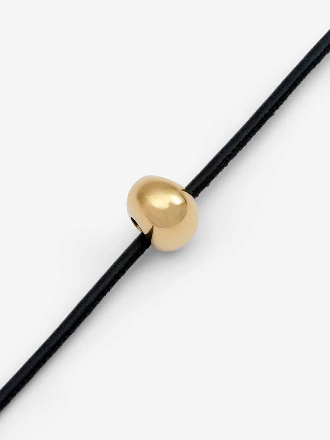 New crescent necklace Woman Black 1