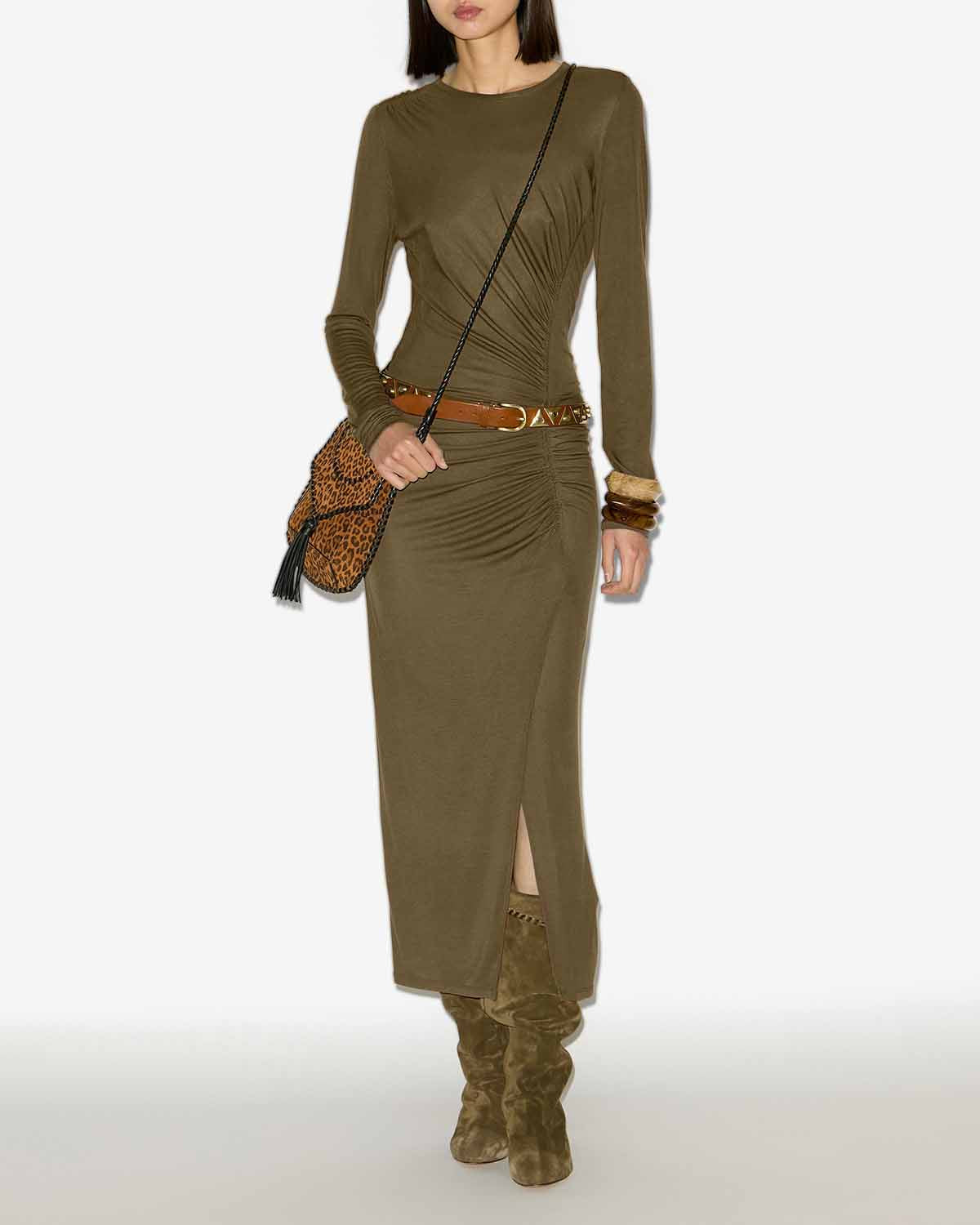 Robe jelina Woman Kaki 4