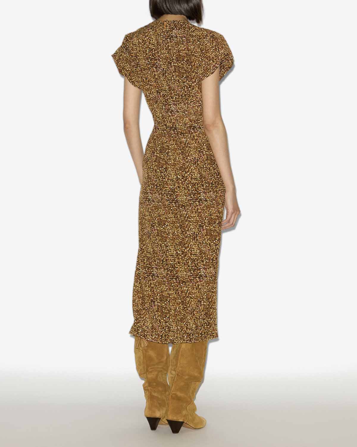 Terena 드레스 Woman Ochre 4