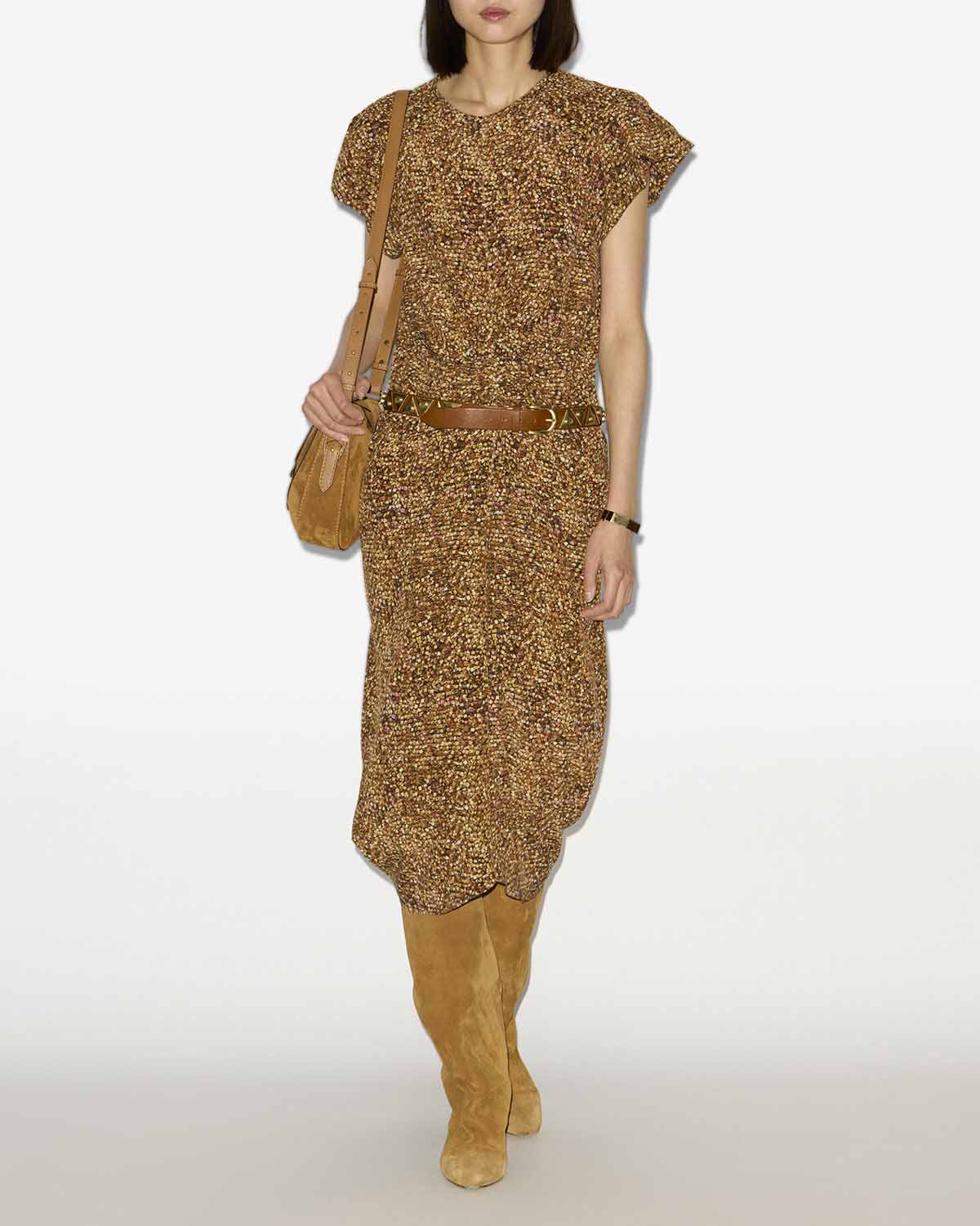 Terena 드레스 Woman Ochre 4