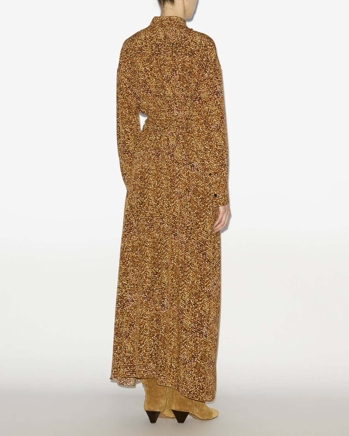 Samantha 드레스 Woman Ochre 4