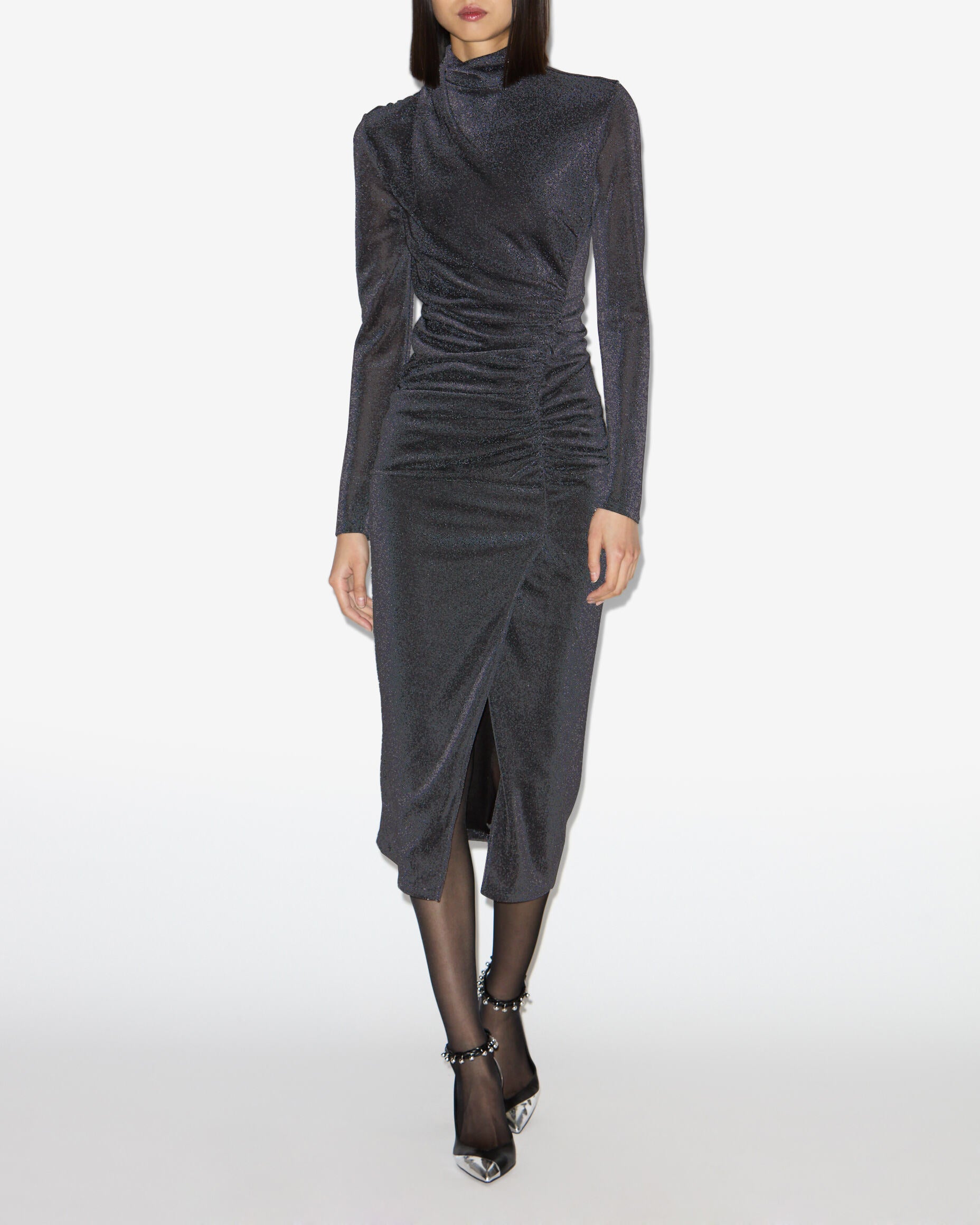 Vestido jenisa Woman Gun metal 4