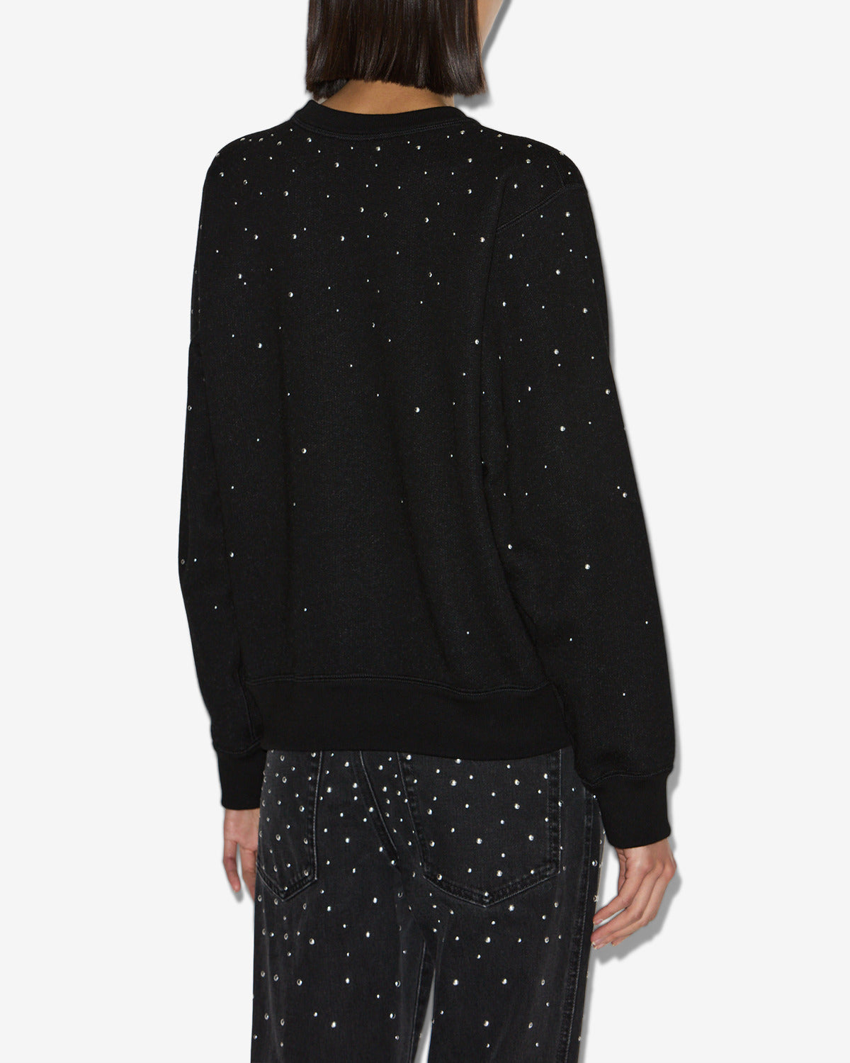 Sudadera riseda Woman Negro 4