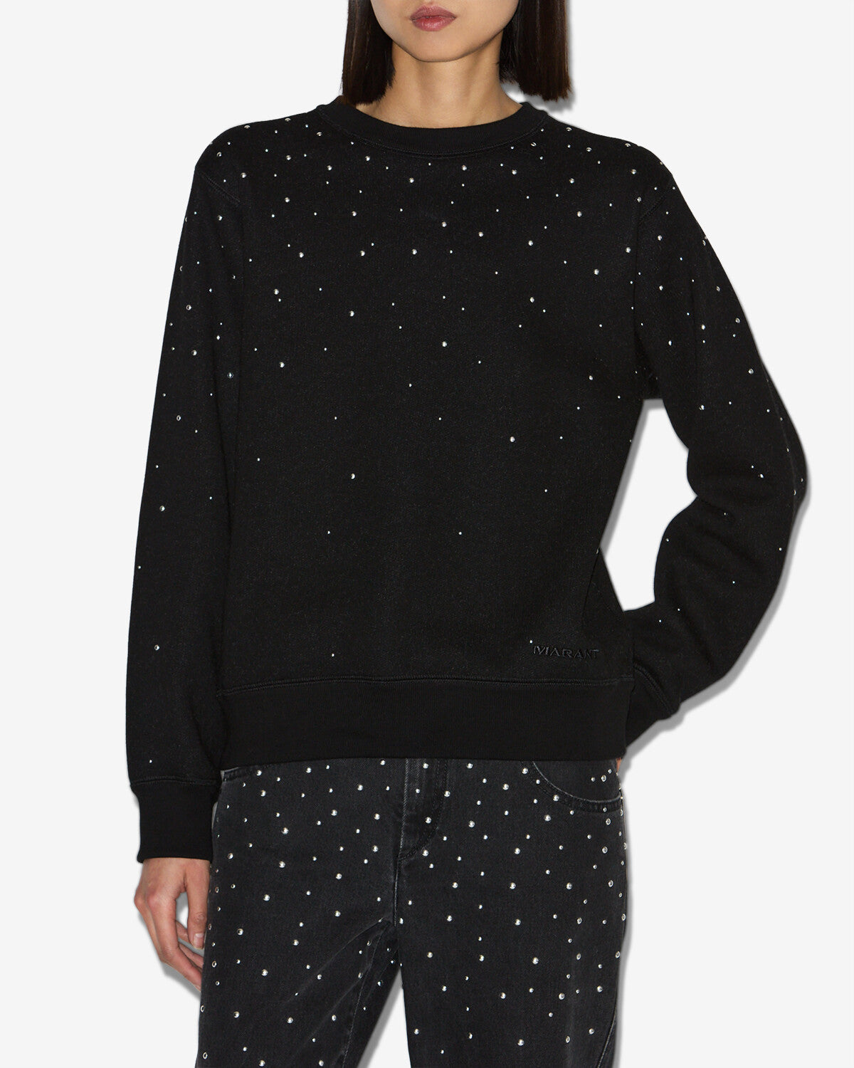 Sudadera riseda Woman Negro 4