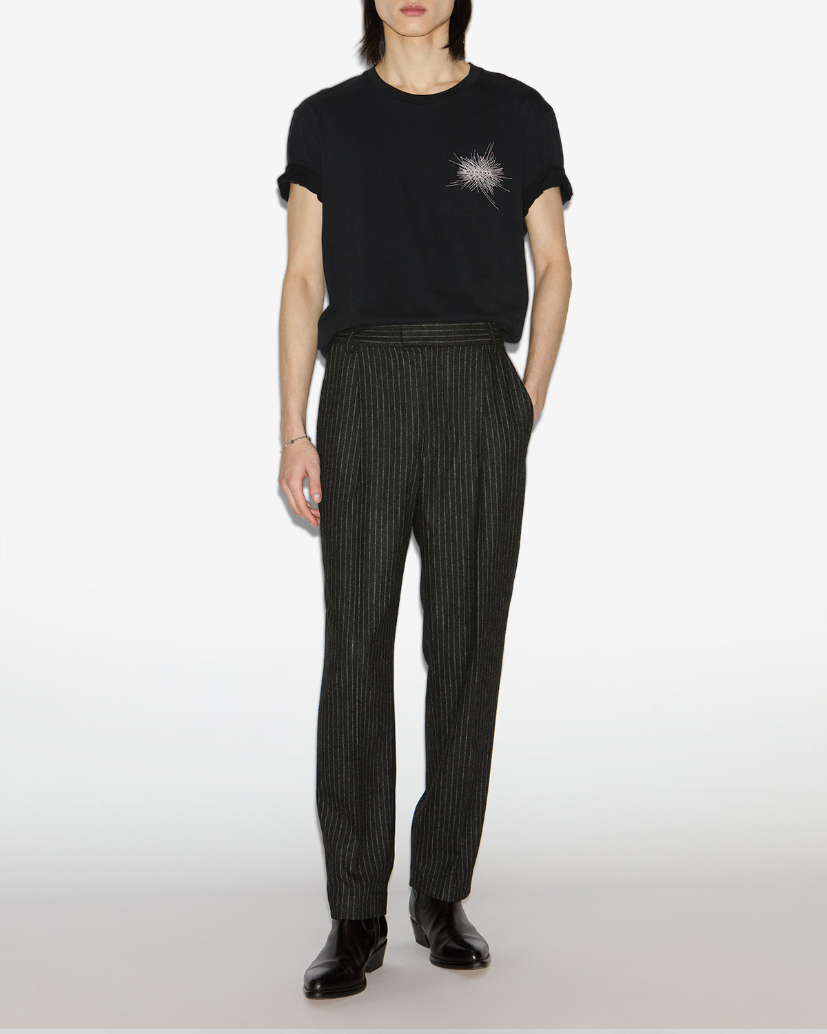 T-shirt honore Man Schwarz 4