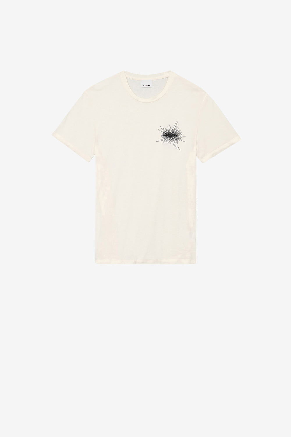 Honore 刺繍ロゴ入りtシャツ - 生成り - Man - 1