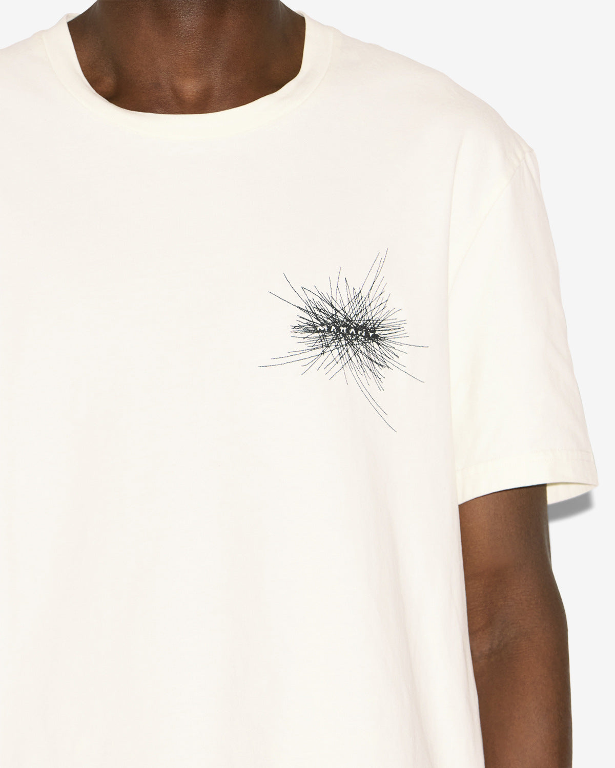 T-shirt honore Man Naturfarben 4