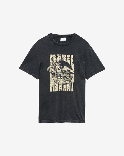 Tシャツ・カットソー Marant T-Shirt Honore Isabel Marant White Honore 'Marant' T-Shirt Isabel Marant