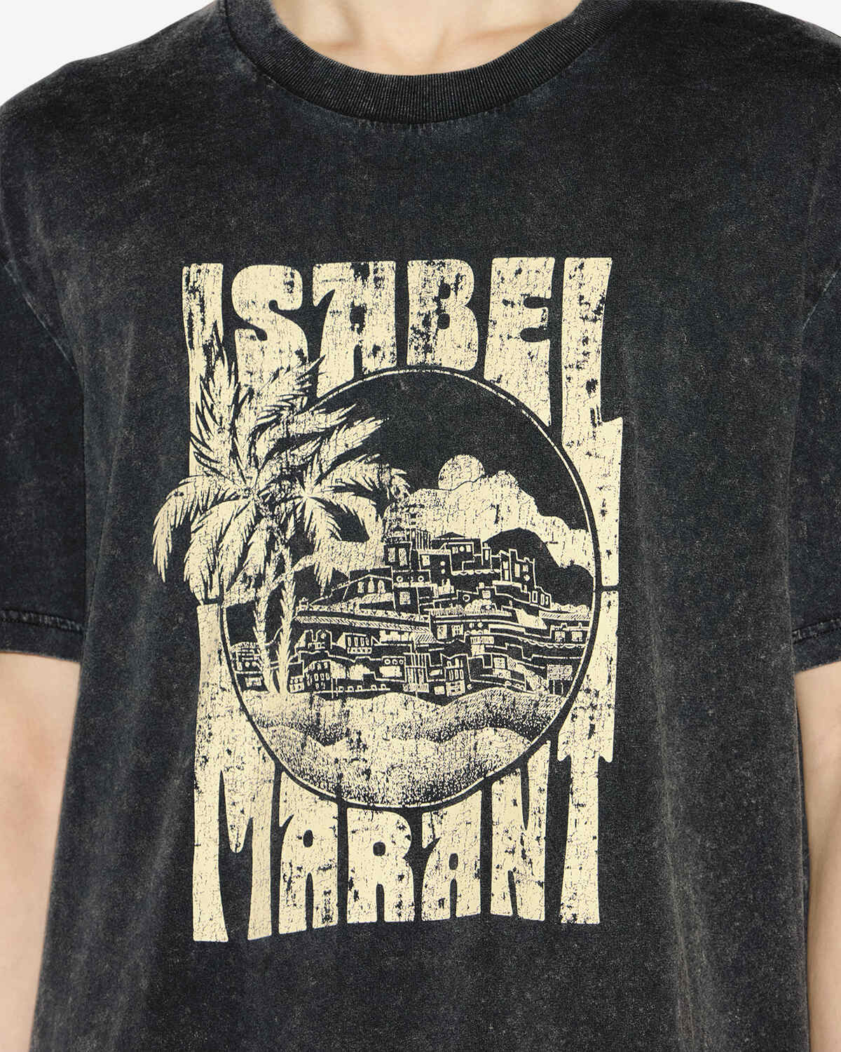 T-shirt honore Man Schwarz gewaschen 4