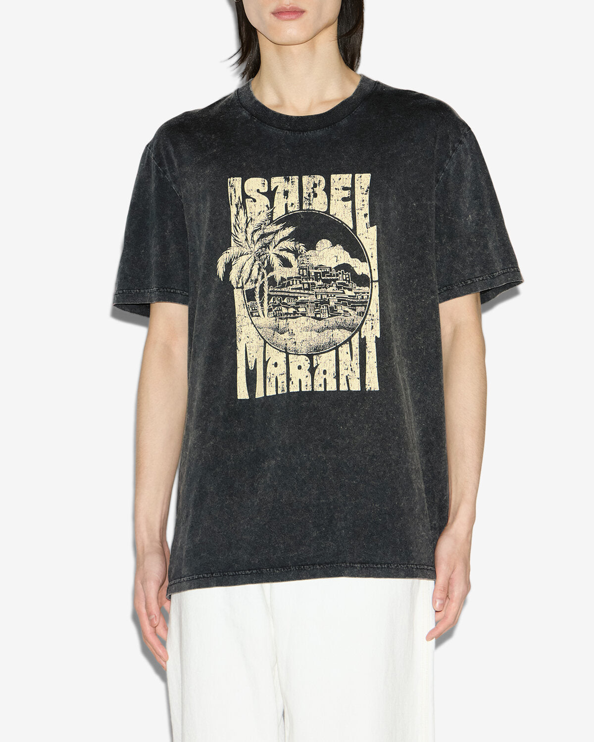 T-shirt honore Man Schwarz gewaschen 4