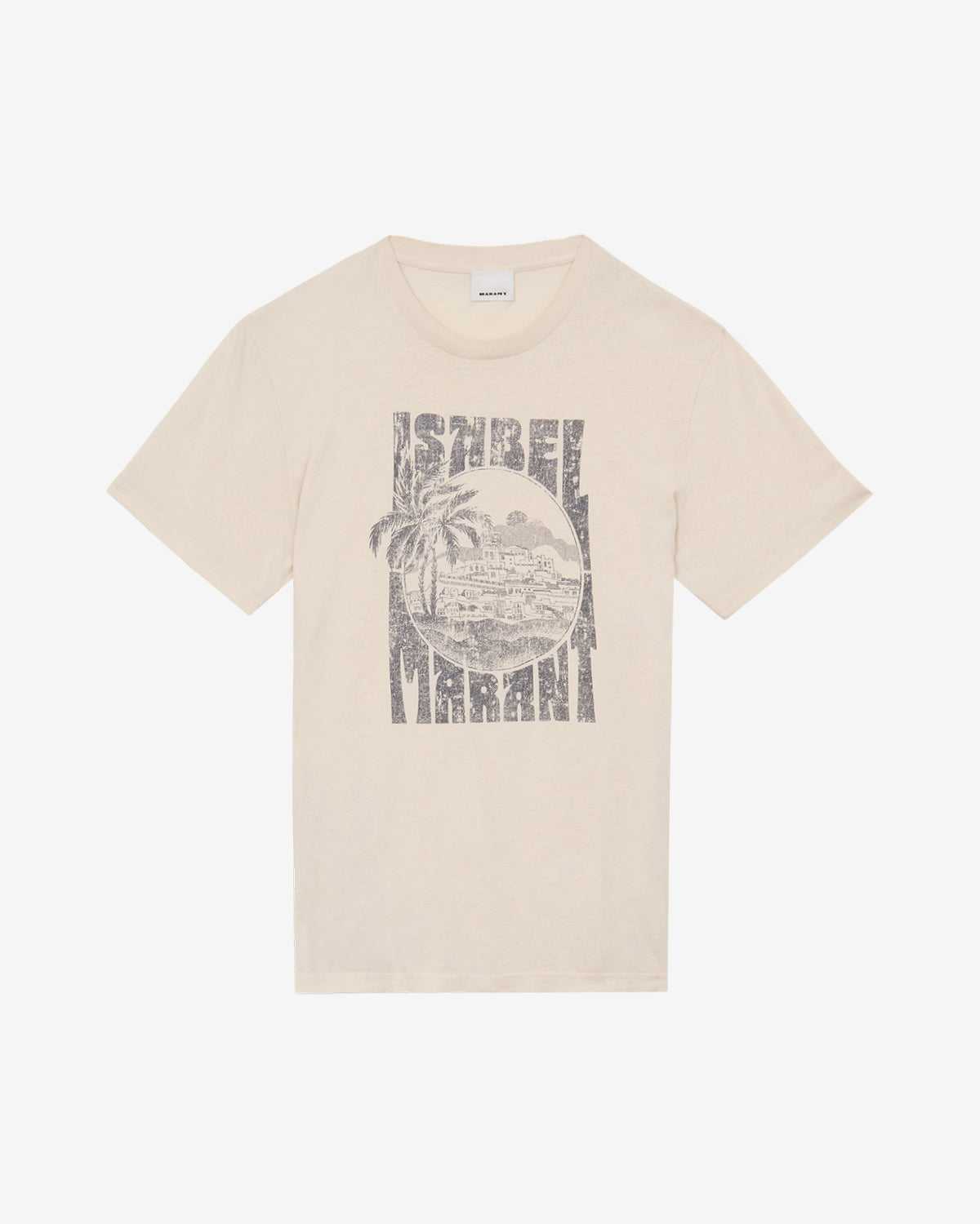 T-shirt honore Man Naturfarben 4