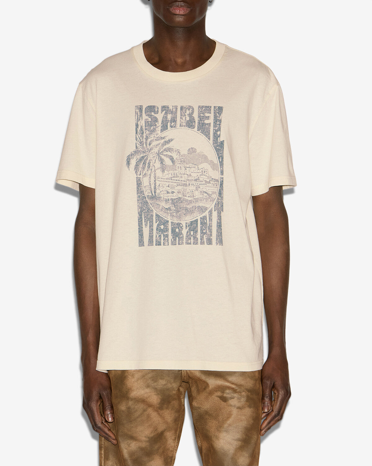 T-shirt honore Man Naturfarben 4