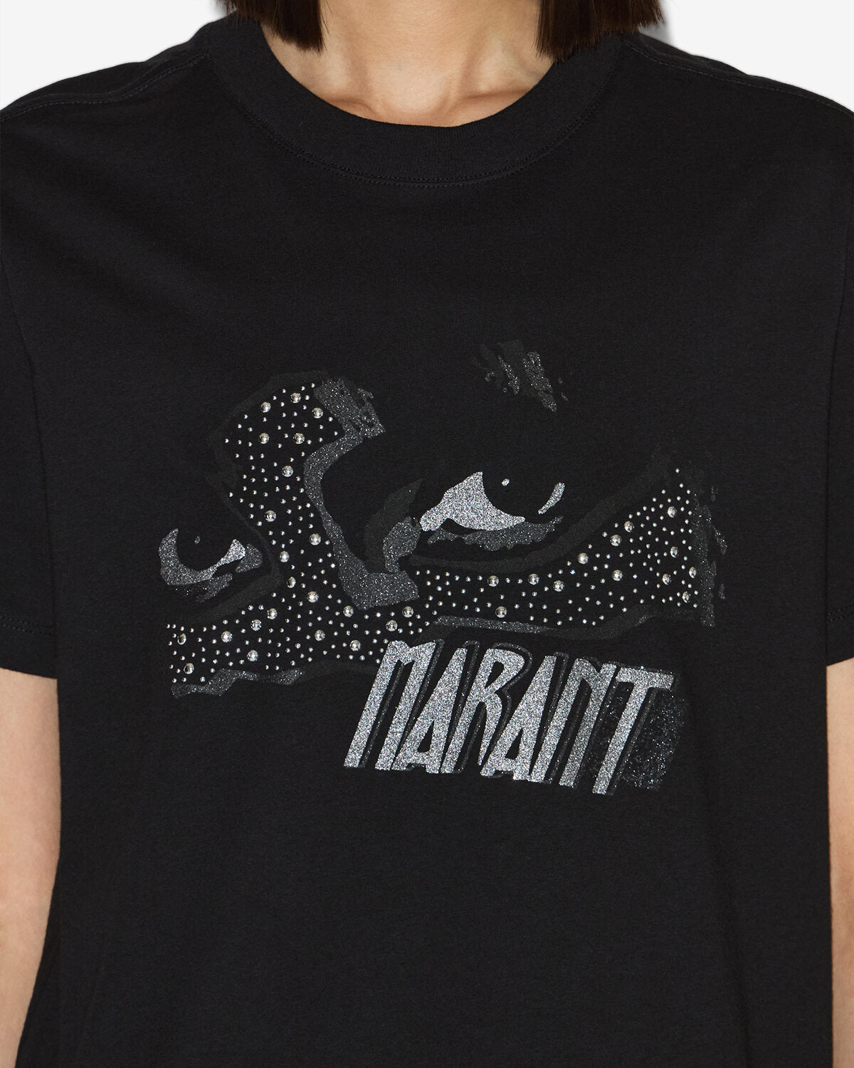 Zoeline tシャツ Woman 黒 4