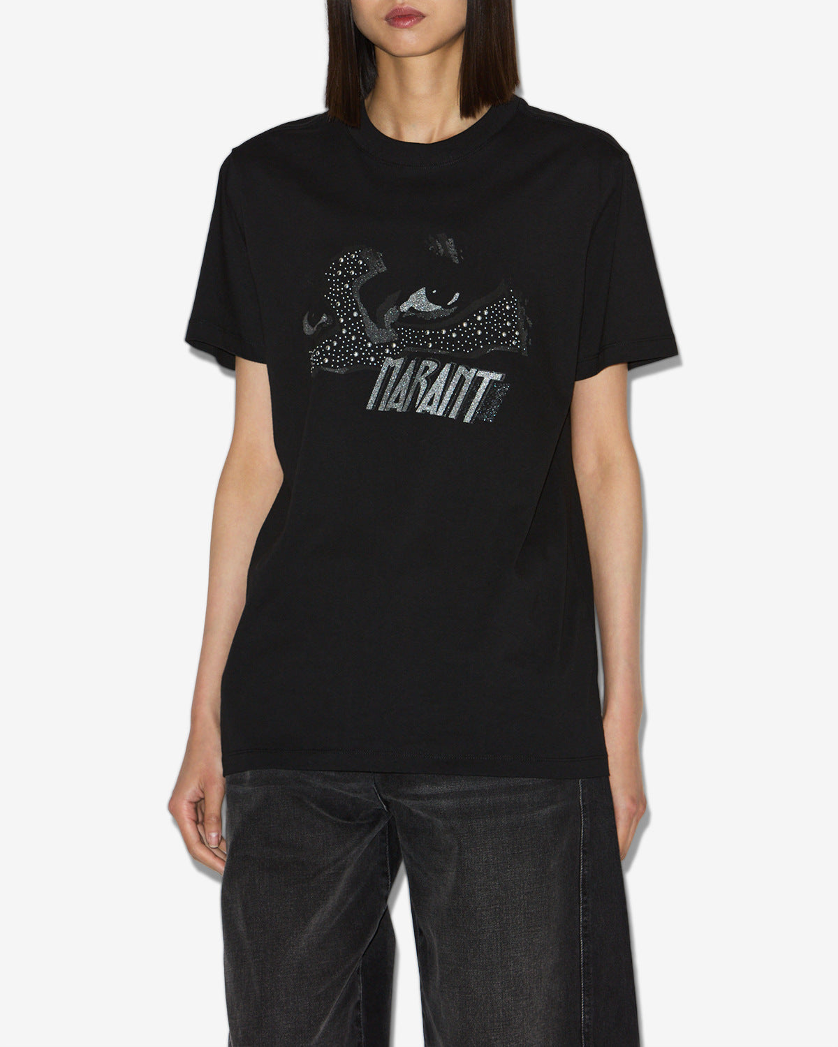 Zoeline tシャツ Woman 黒 4