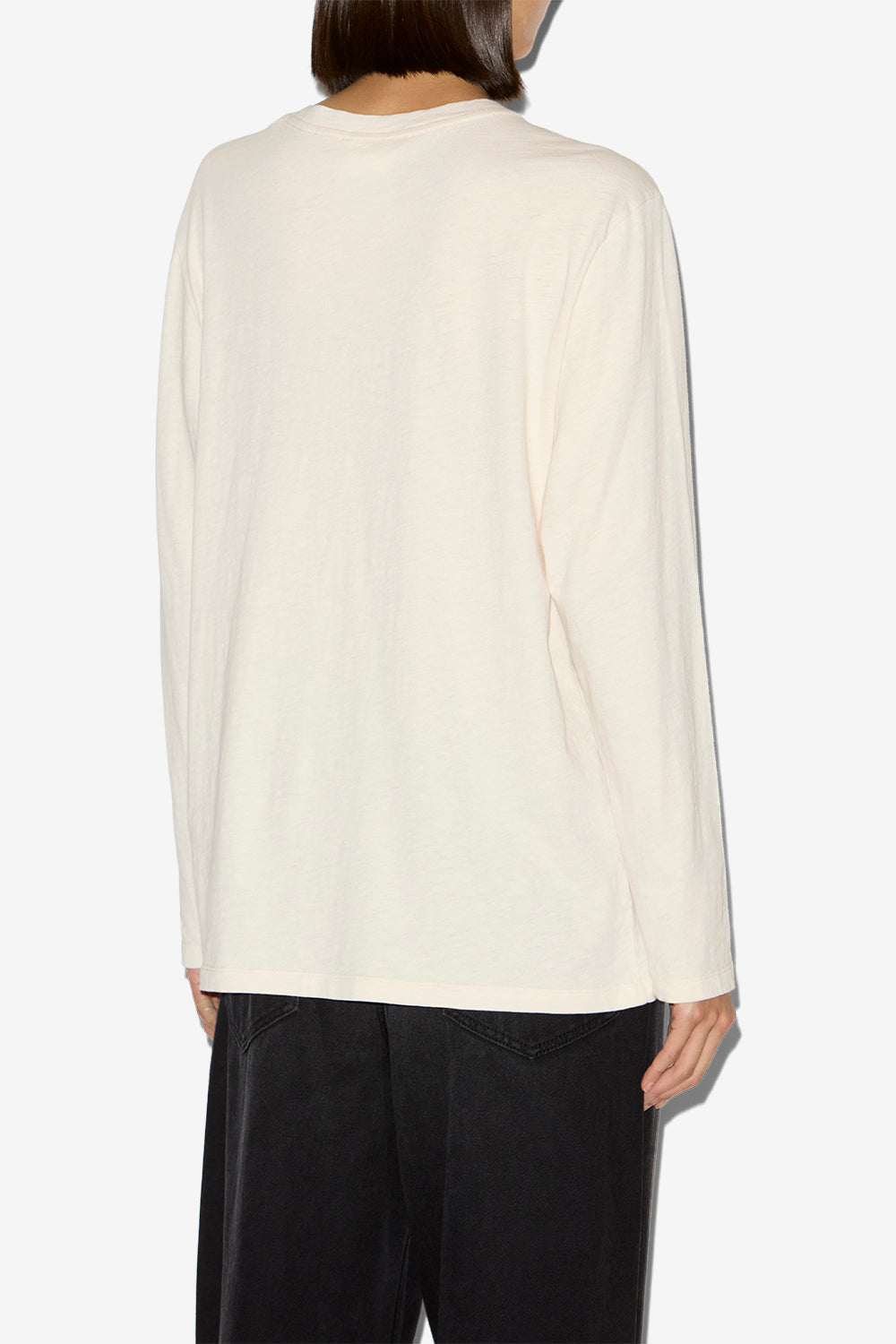T-shirt à manches longues martine imprimé - Écru - Woman - 5