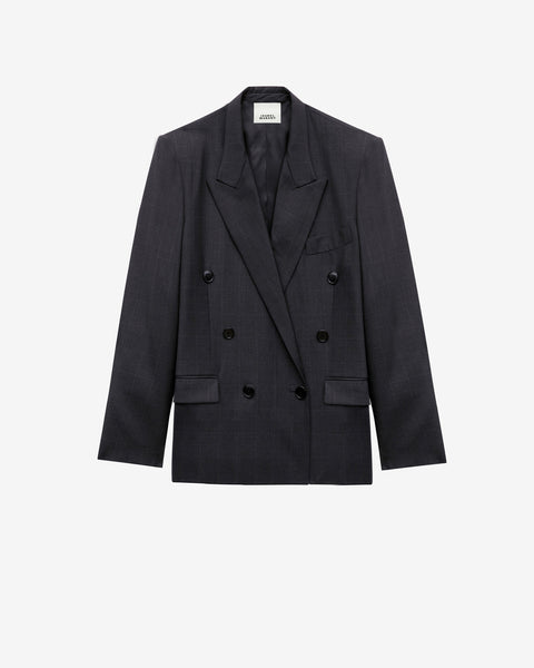 JEVIMA JACKET Woman anthracite | ISABEL MARANT Official