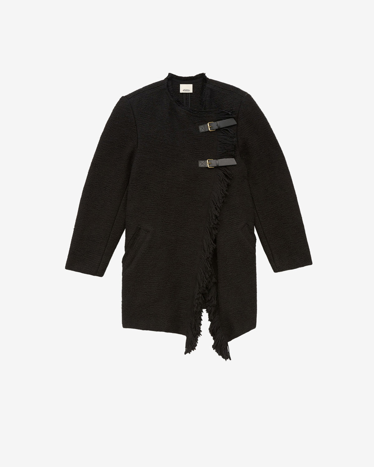 Giacca garmia in cotone e lino - Nero - Woman - 5