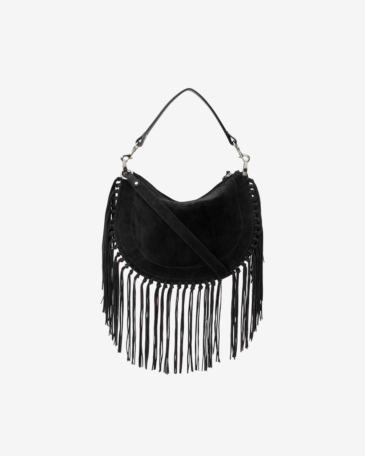 Sac oskan soft zipped Woman Noir et argenté 4