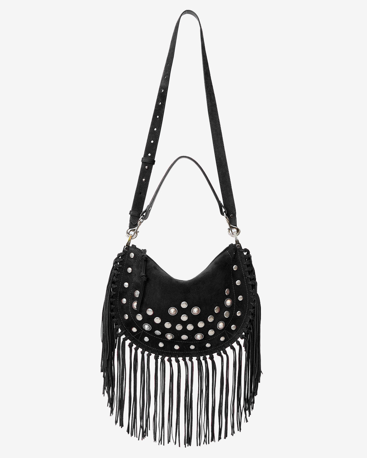 Bolso oskan soft zipped Woman Black and silver 4