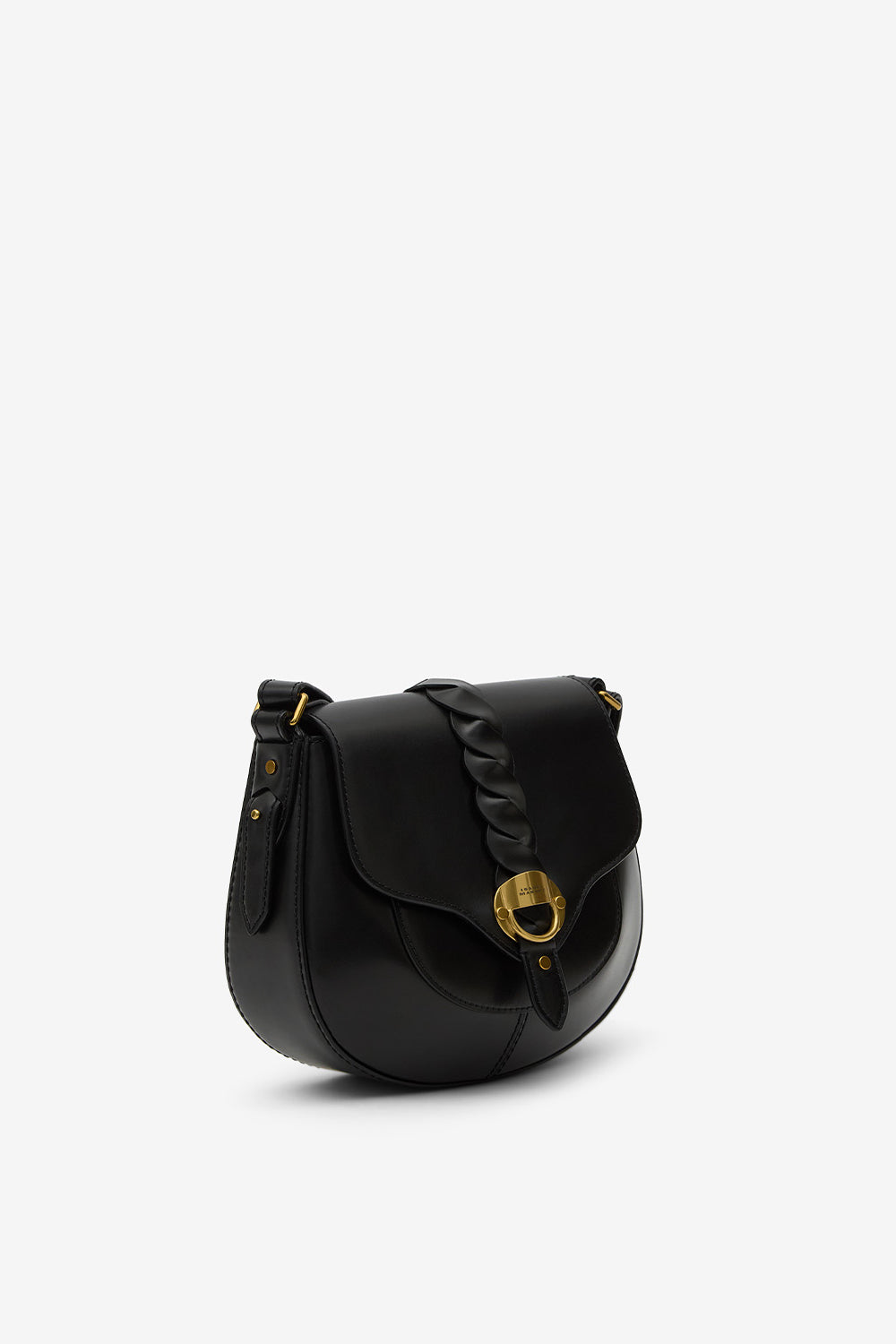 Sac à bandoulière altay small en cuir - Noir - Woman - 5