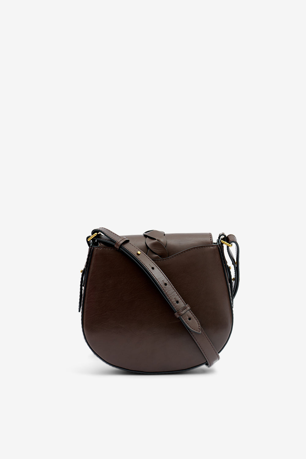 Sac à bandoulière altay small en cuir - Chocolat - Woman - 3