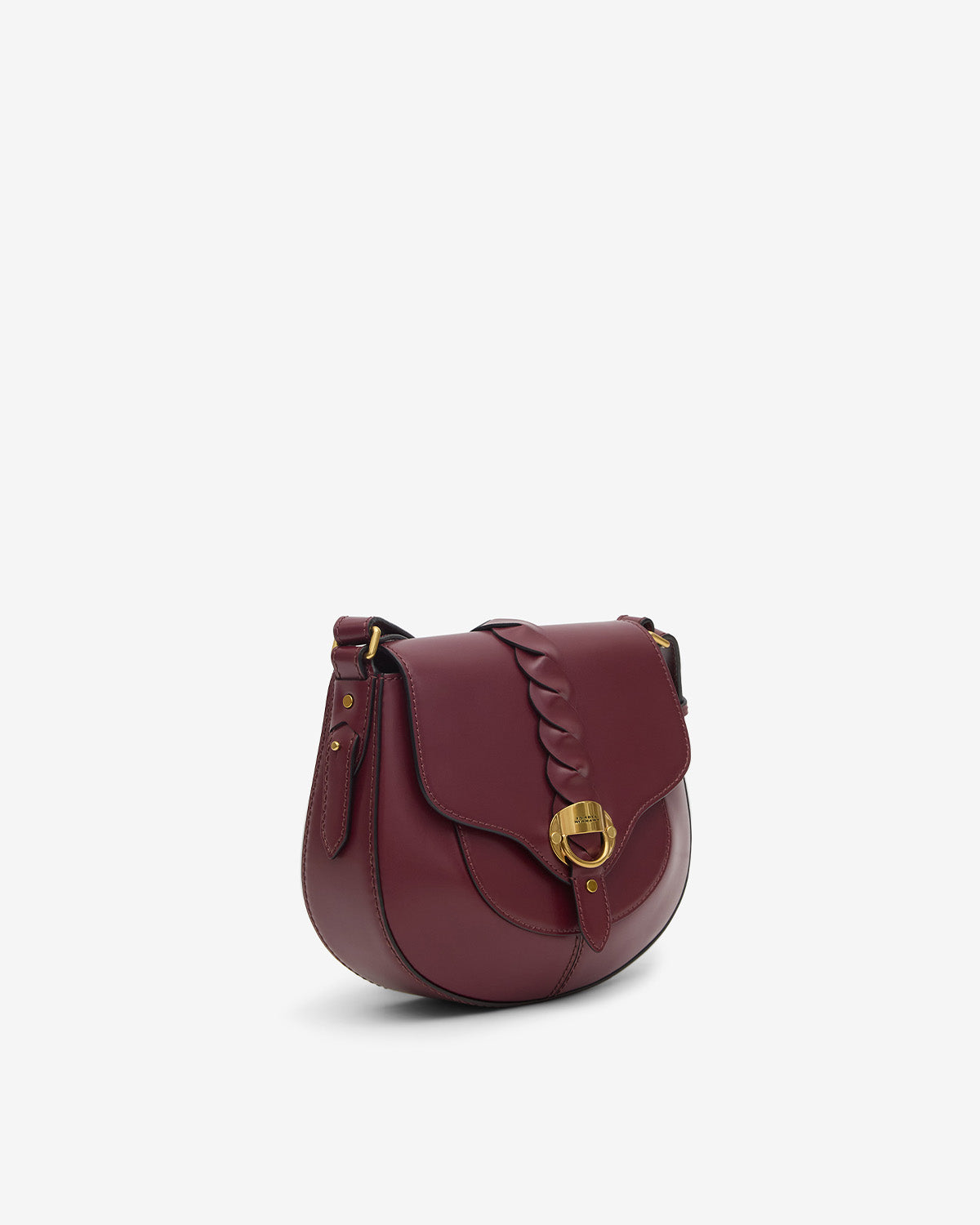 Sac à bandoulière altay small en cuir - Bordeaux - Woman - 5