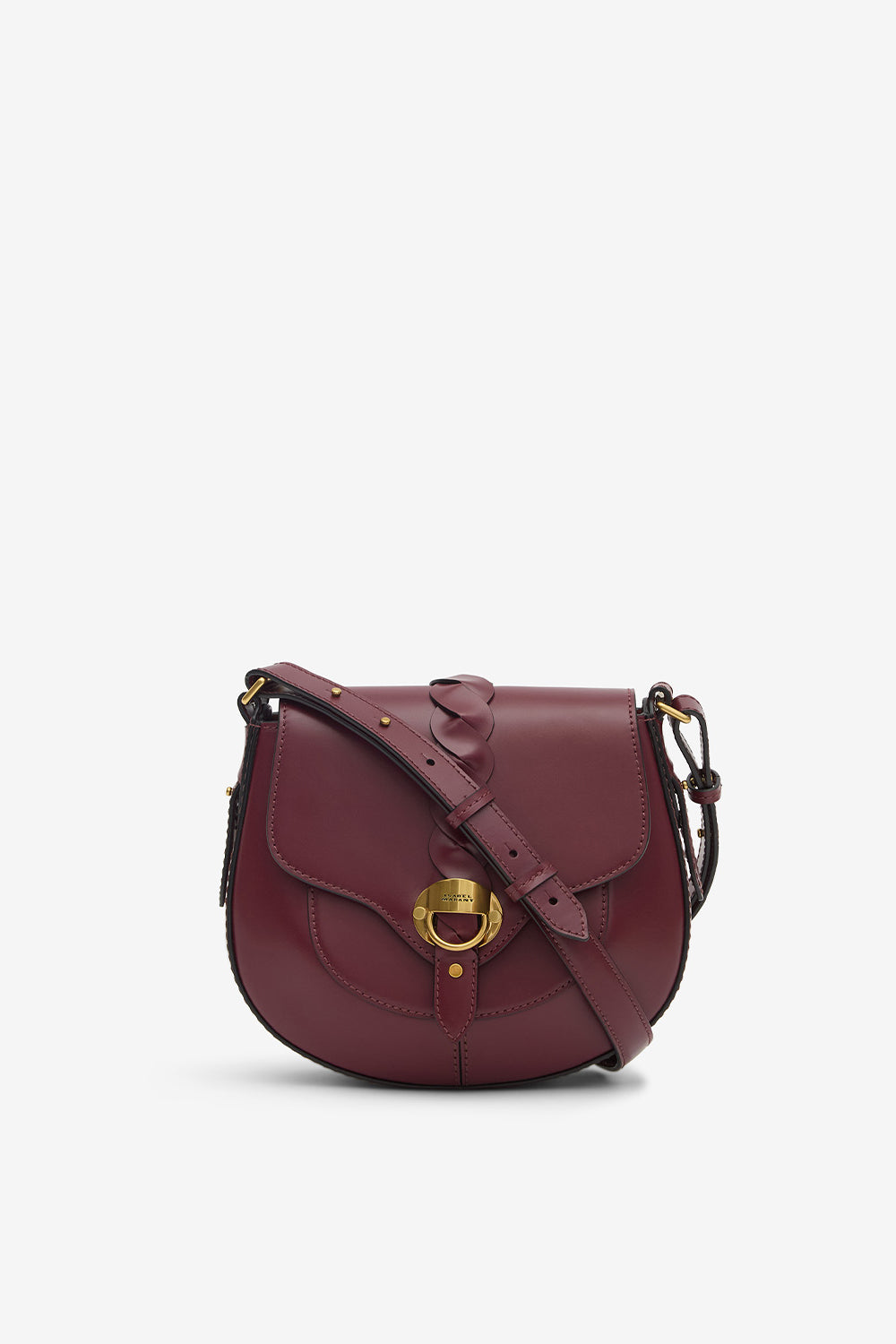 Sac à bandoulière altay small en cuir - Bordeaux - Woman - 1