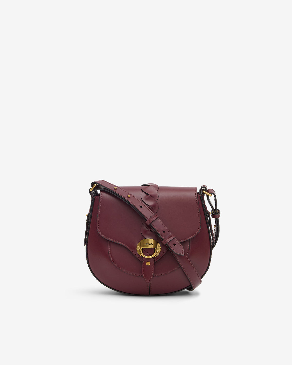 Sac à bandoulière altay small en cuir - Bordeaux - Woman - 1