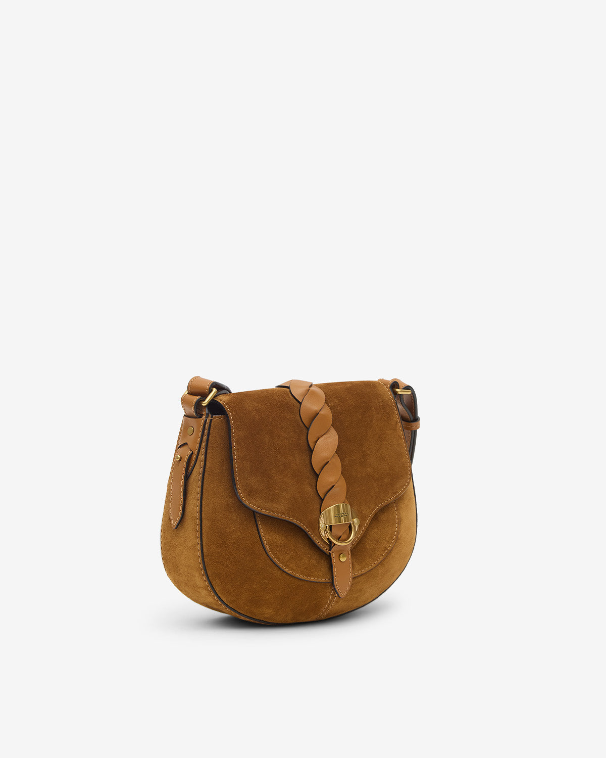 Bolso bandolera altay small de ante - Cognac - Woman - 5