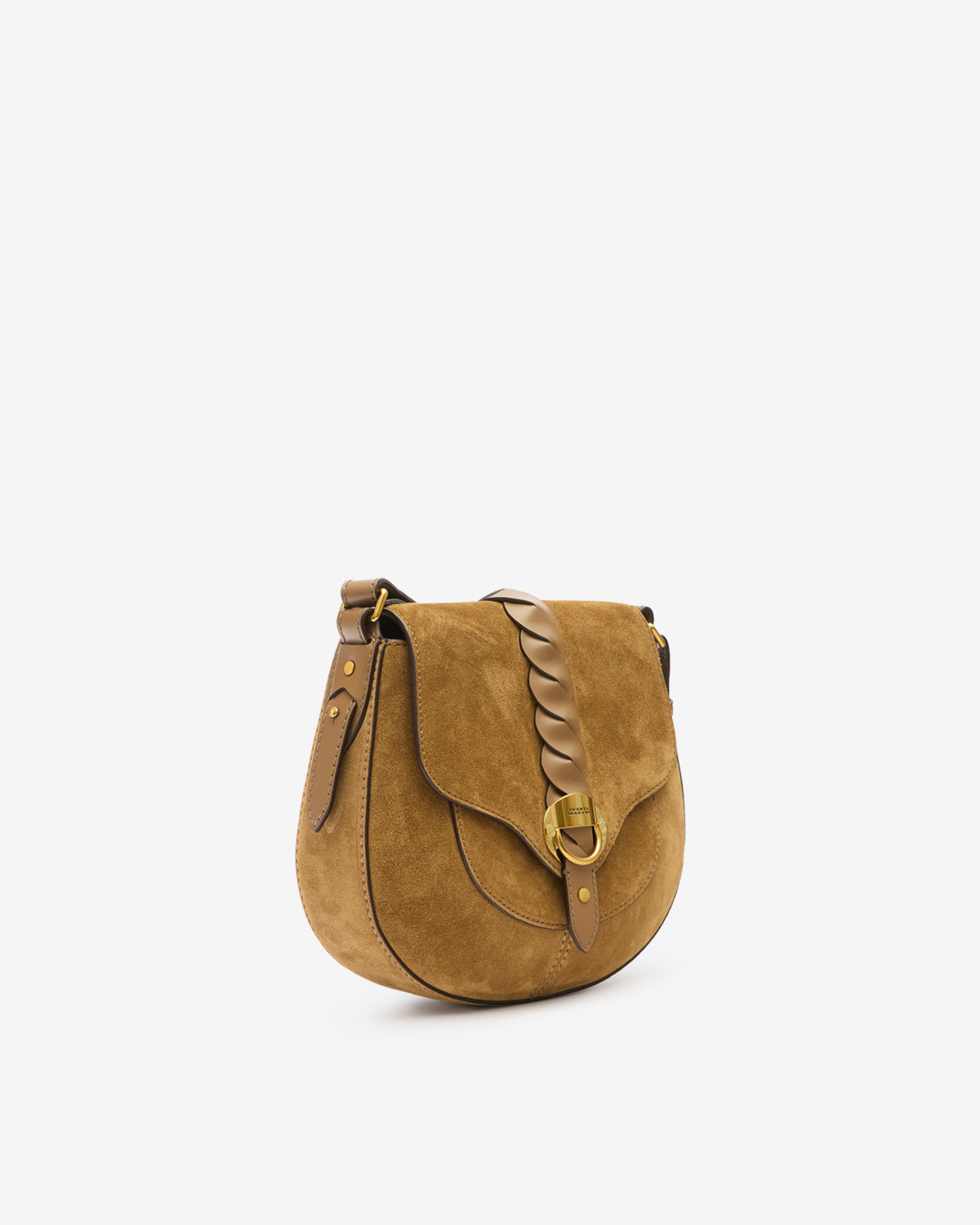 Sac à main altay small en cuir de veau velours - Taupe - Woman - 4