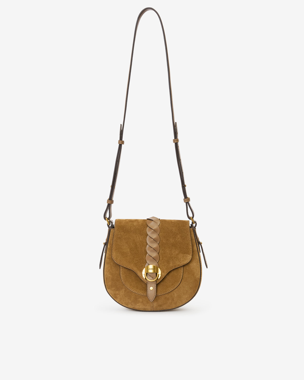 Sac à main altay small en cuir de veau velours - Taupe - Woman - 5