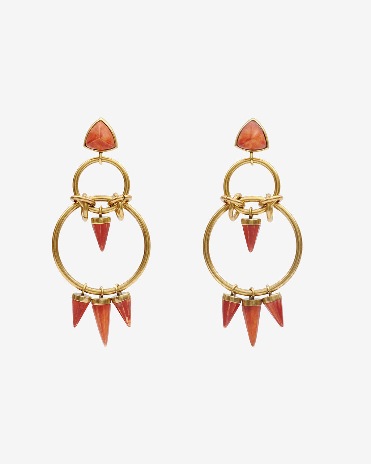 Boucles d'oreilles be with you Woman Henna-light brass 1