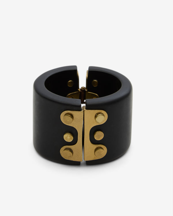 BRACCIALE HODA Donna black-light brass | ISABEL MARANT Sito ufficiale