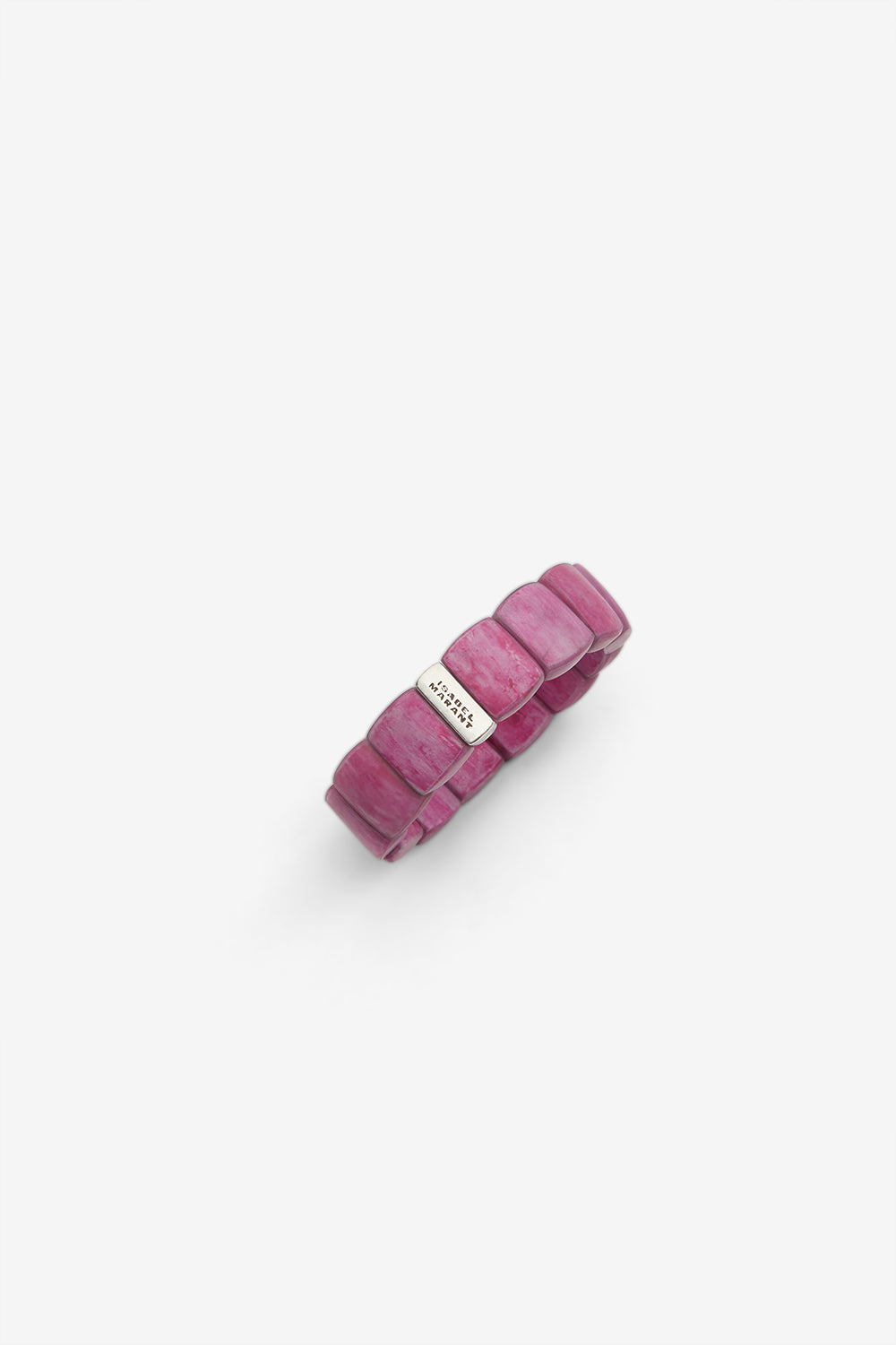 Tya bracelet Woman Fuchsia and silver 1