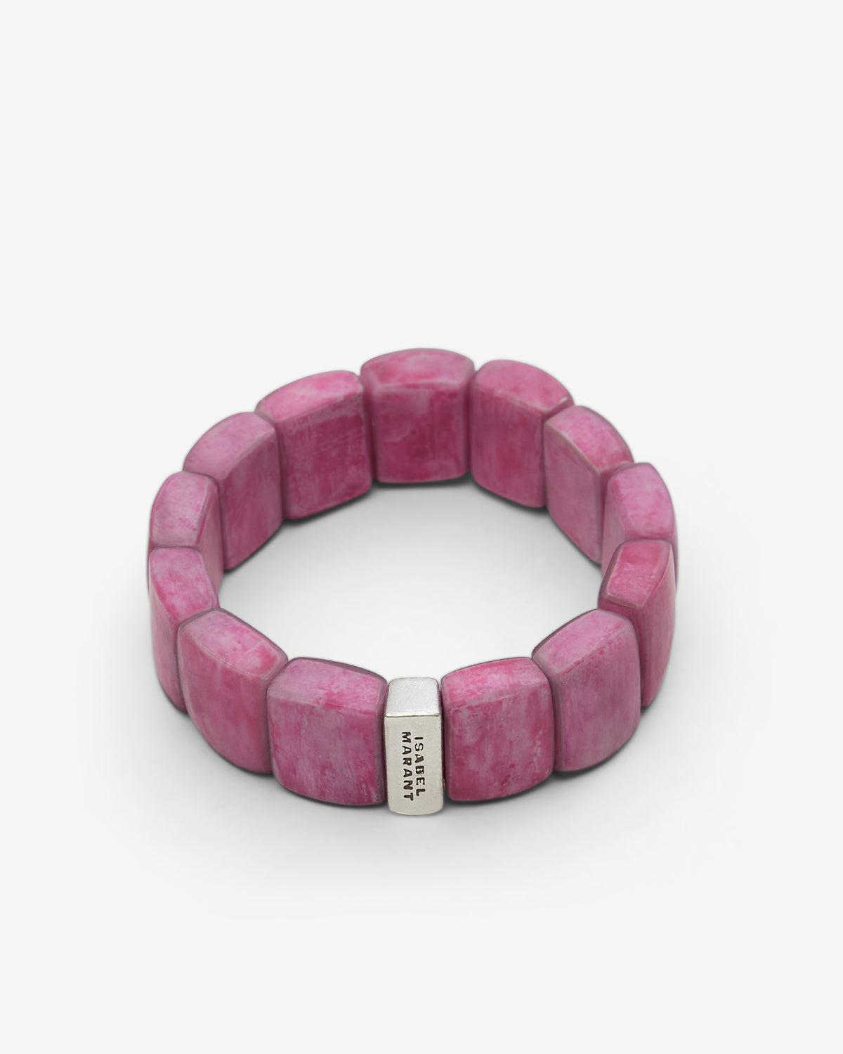 Tya bracelet Woman Fuchsia and silver 1