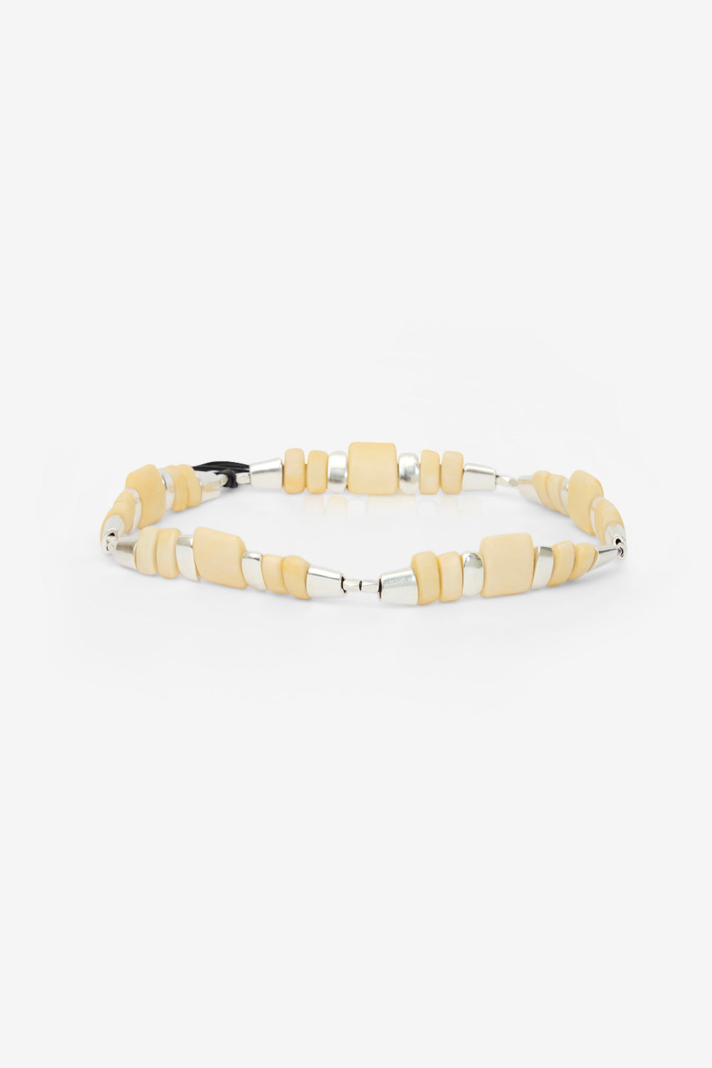 Cintura bijou rosly in perline - Ecru-silver - Woman - 2