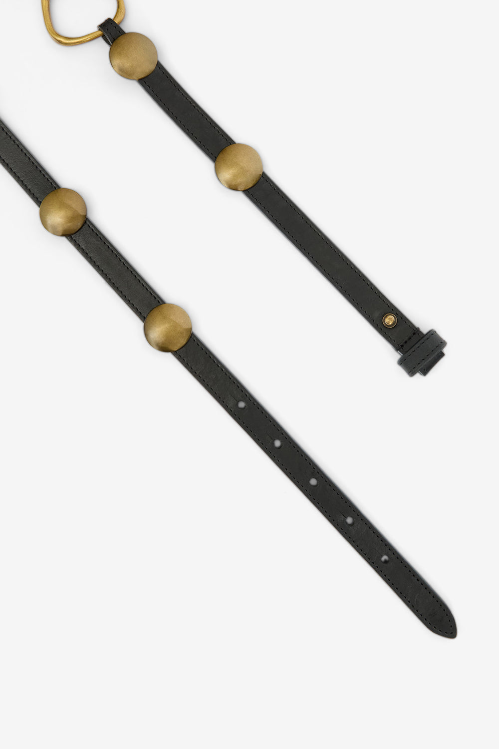 Ceinture karlo en cuir ornementé - Noir - Woman - 3